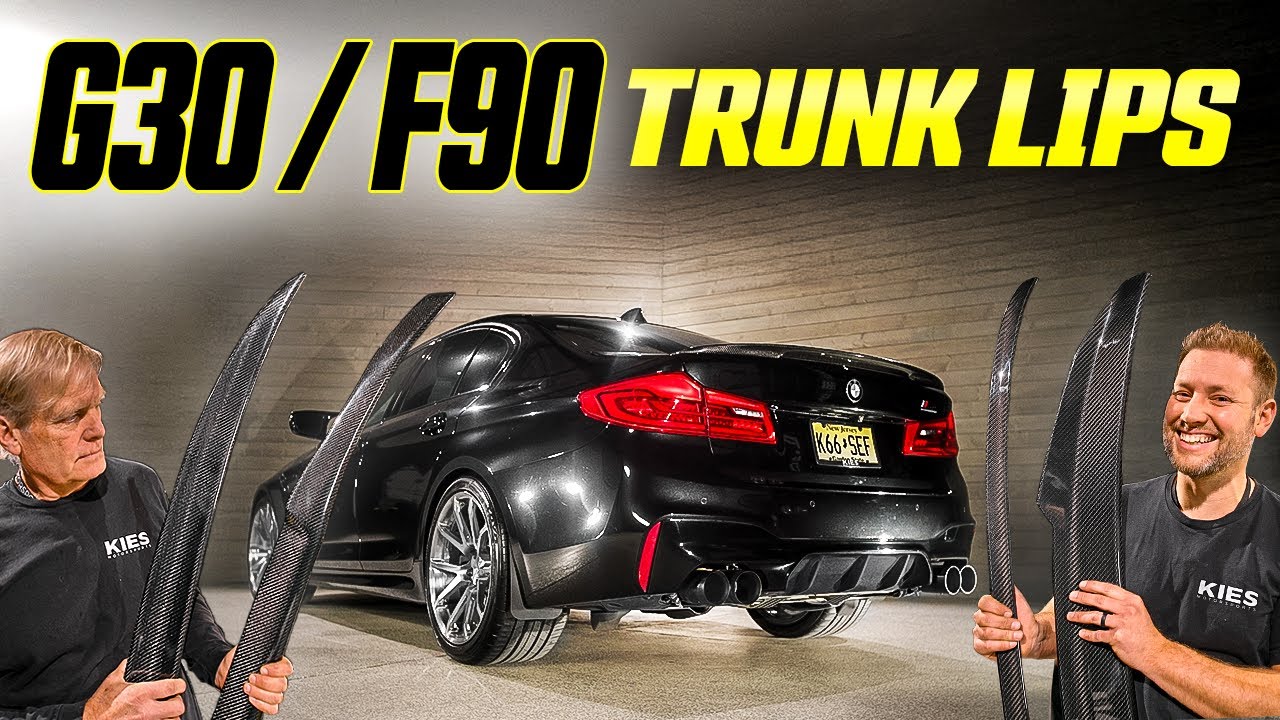 Installing Every TRUNK LIP on a BMW F90 M5 / G30 5 Series