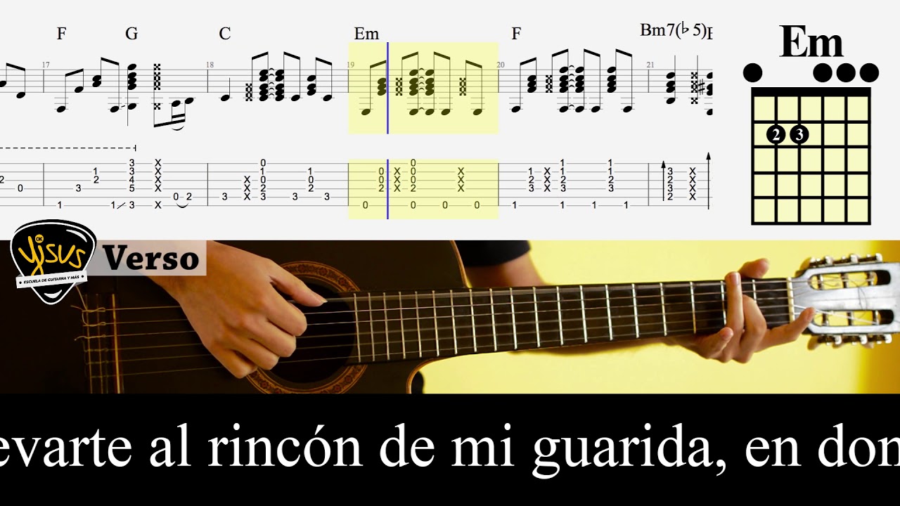 Por debajo de la mesa - LUIS MIGUEL (acordes)
