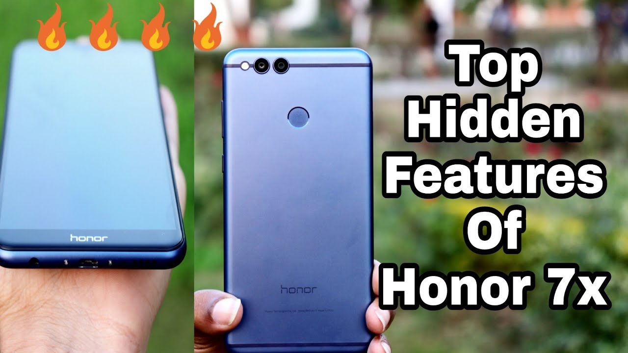 Top hidden/unique features of Honor 7x in hindi | Huawei honor 7x hidden features