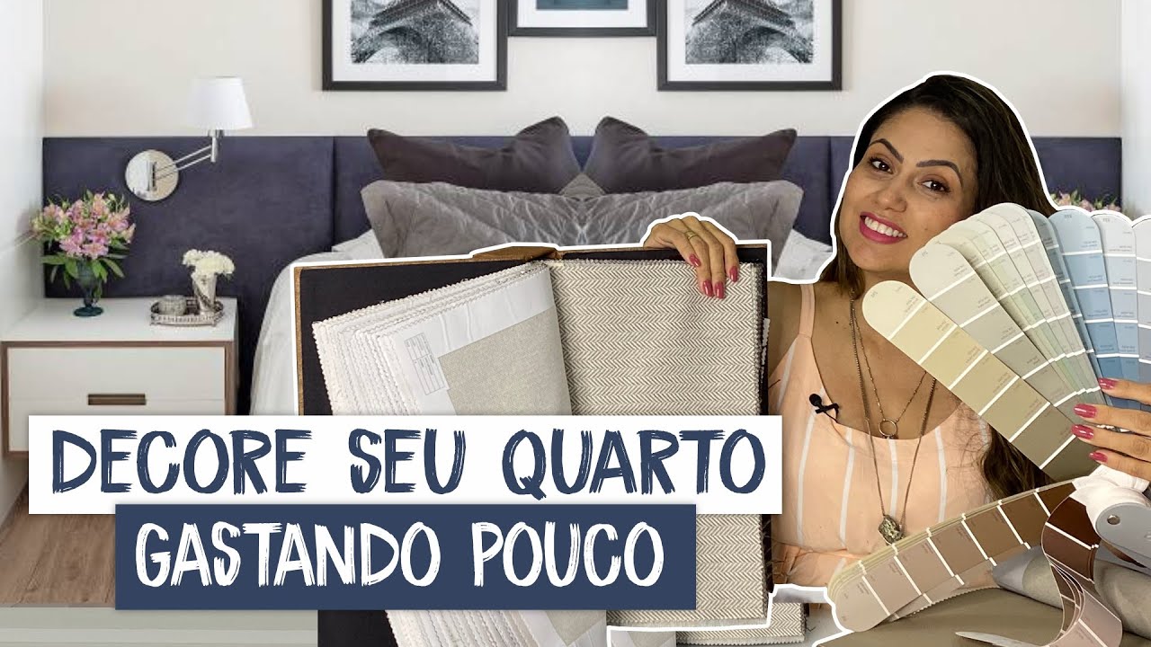 Dicas para decorar o seu quarto gastando pouco - Larissa Reis Arquitetura
