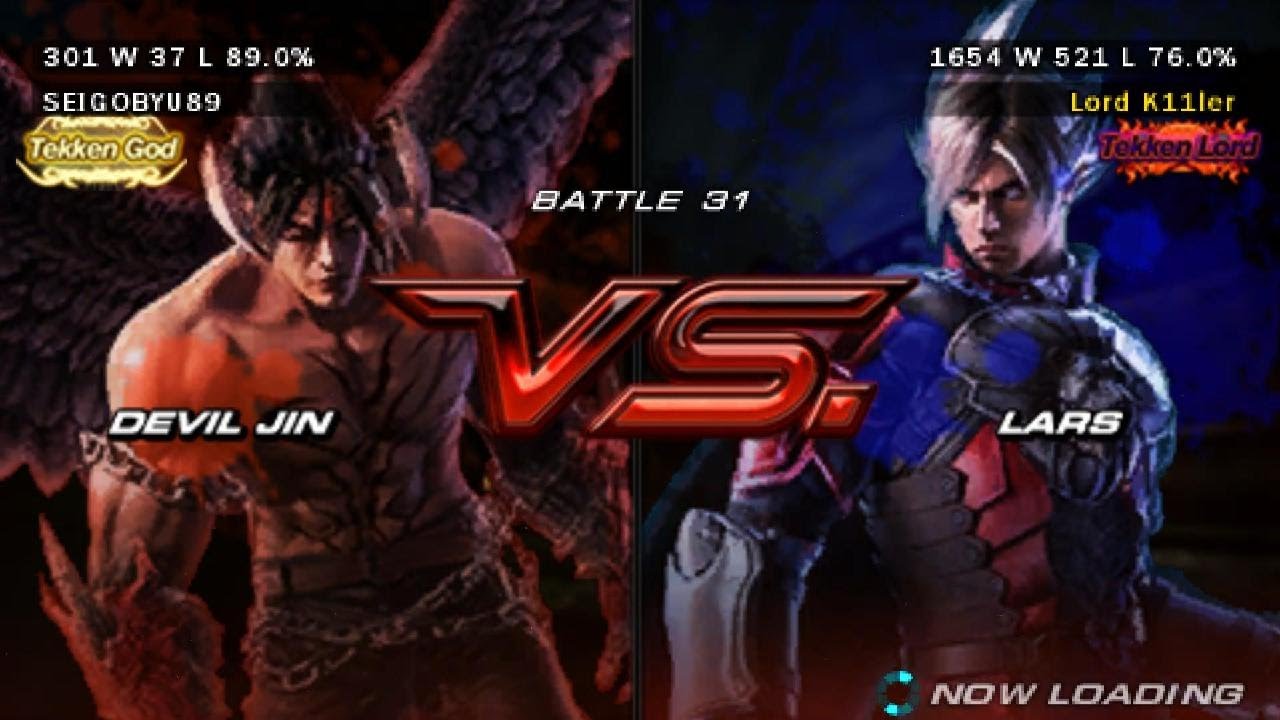 Tekken 6 Ghost Battle Devil Jin to Tekken God