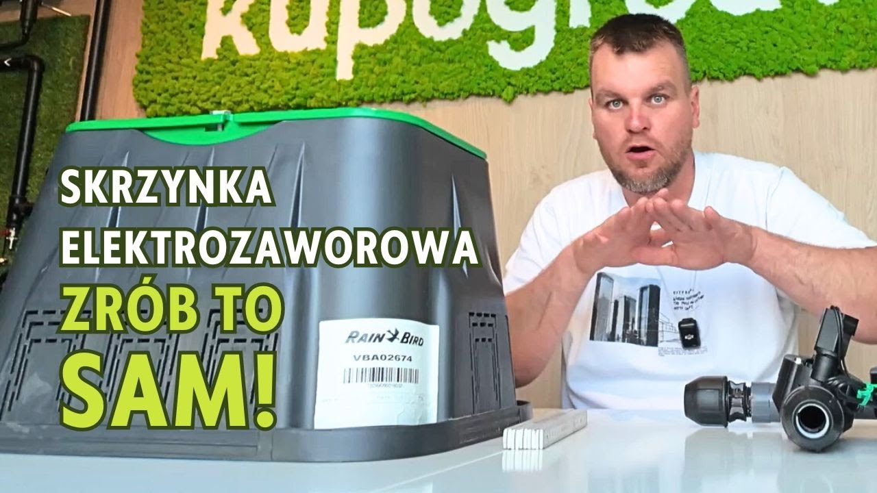 Jak zamontować skrzynkę zaworową systemu nawadniania trawnika i linii kroplującej. Zrób to sam!