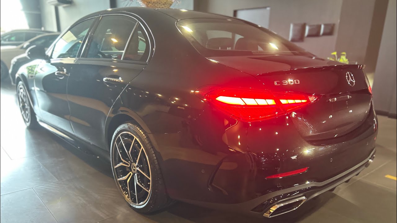 REVIEW DA MERCEDES BENZ CLASSE C 300 AMG LINE 2025 PRETO OBSIDIAN