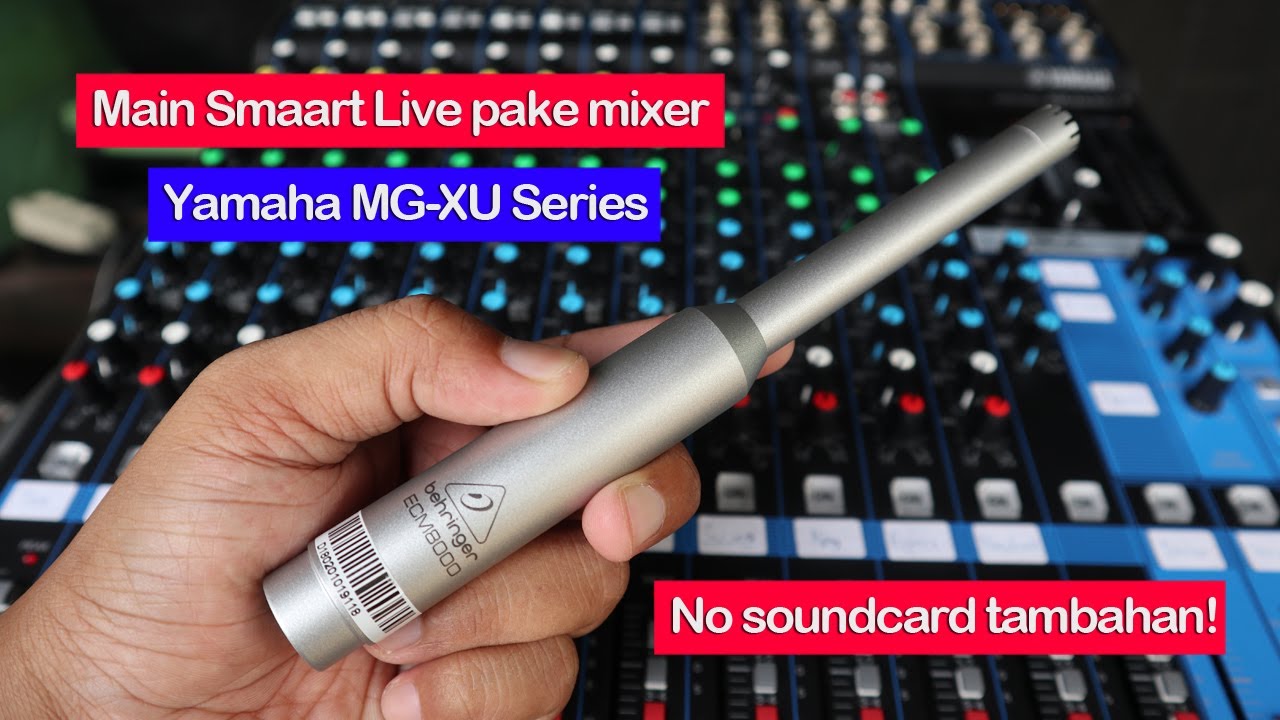 Tutorial Smaart Live Menggunakan Mixer Yamaha MG-16XU | Tanpa Soundcard Tambahan