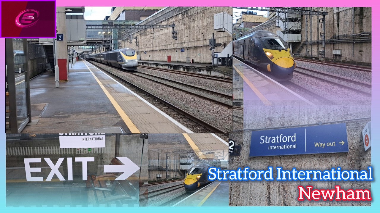 Trains at Stratford International (16/02/26)