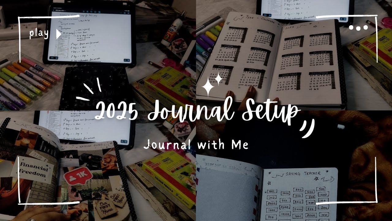 2025 Journal Setup | Journal with Me ✨