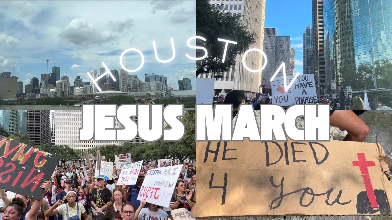 EVENING VLOG: HOUSTON JESUS MARCH