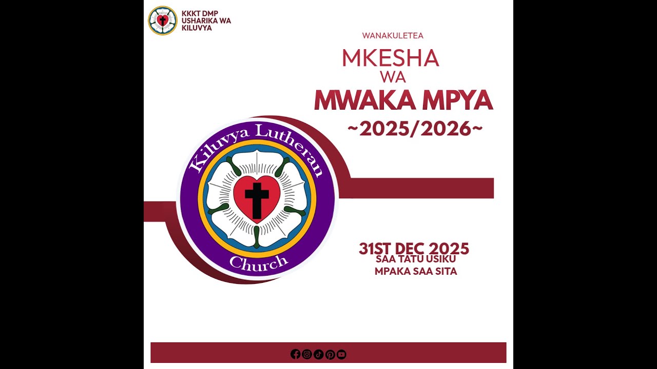 IBADA YA SIKU  YA  MWAKA MPYA 1-1-2026