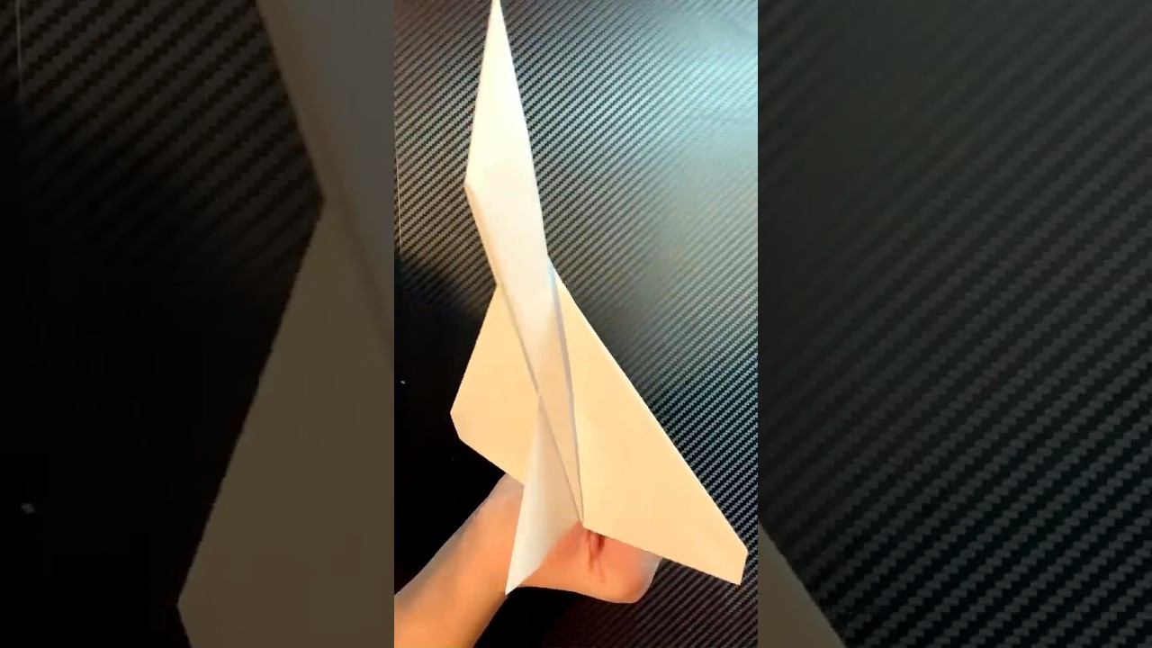 Rapid easy paper airplane fighter jet tutorial and flight demo #aviation #origami