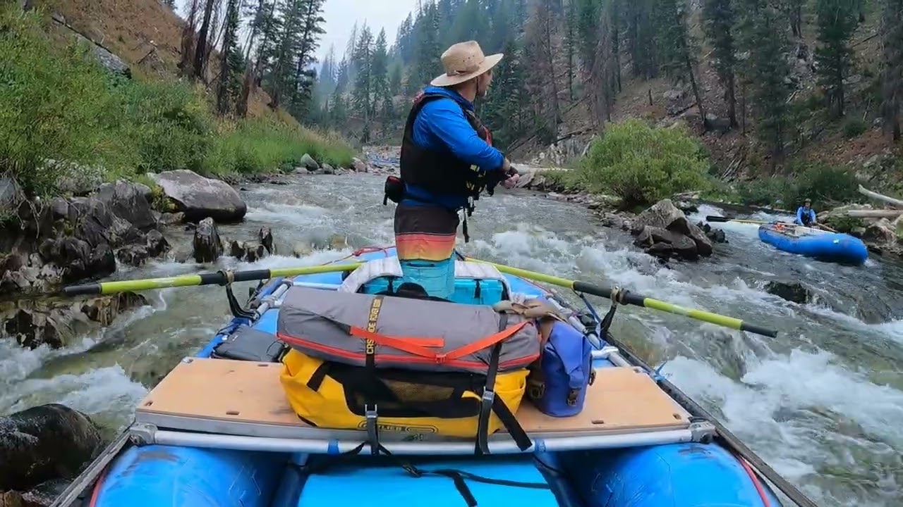 Bad Start to a Great Trip: Middle Fork Salmon First Bend rapid at 1.55 ft