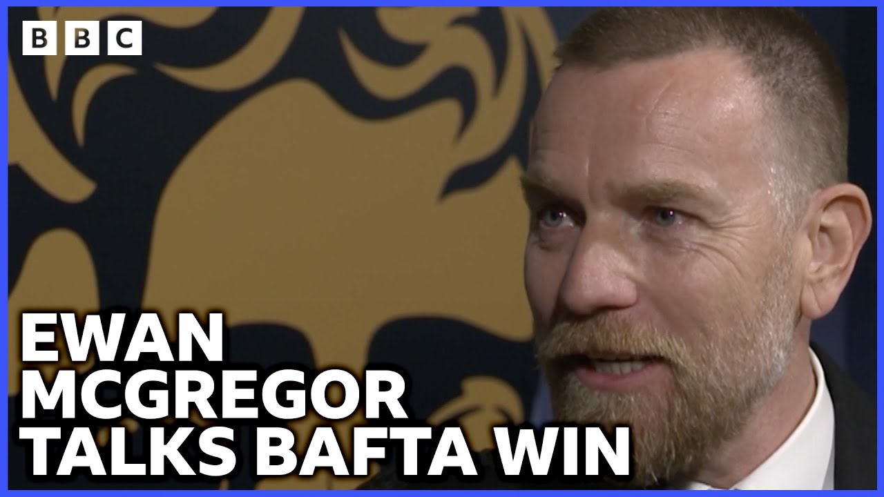 Ewan McGregor On Winning Outstanding Contribution to Film and Television | BAFTA Scotland Awards