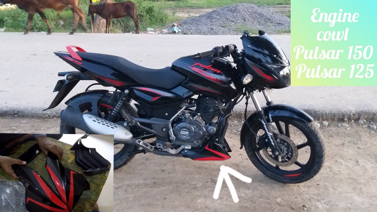 Pulsar neon150 engine cowl engine belly pan install