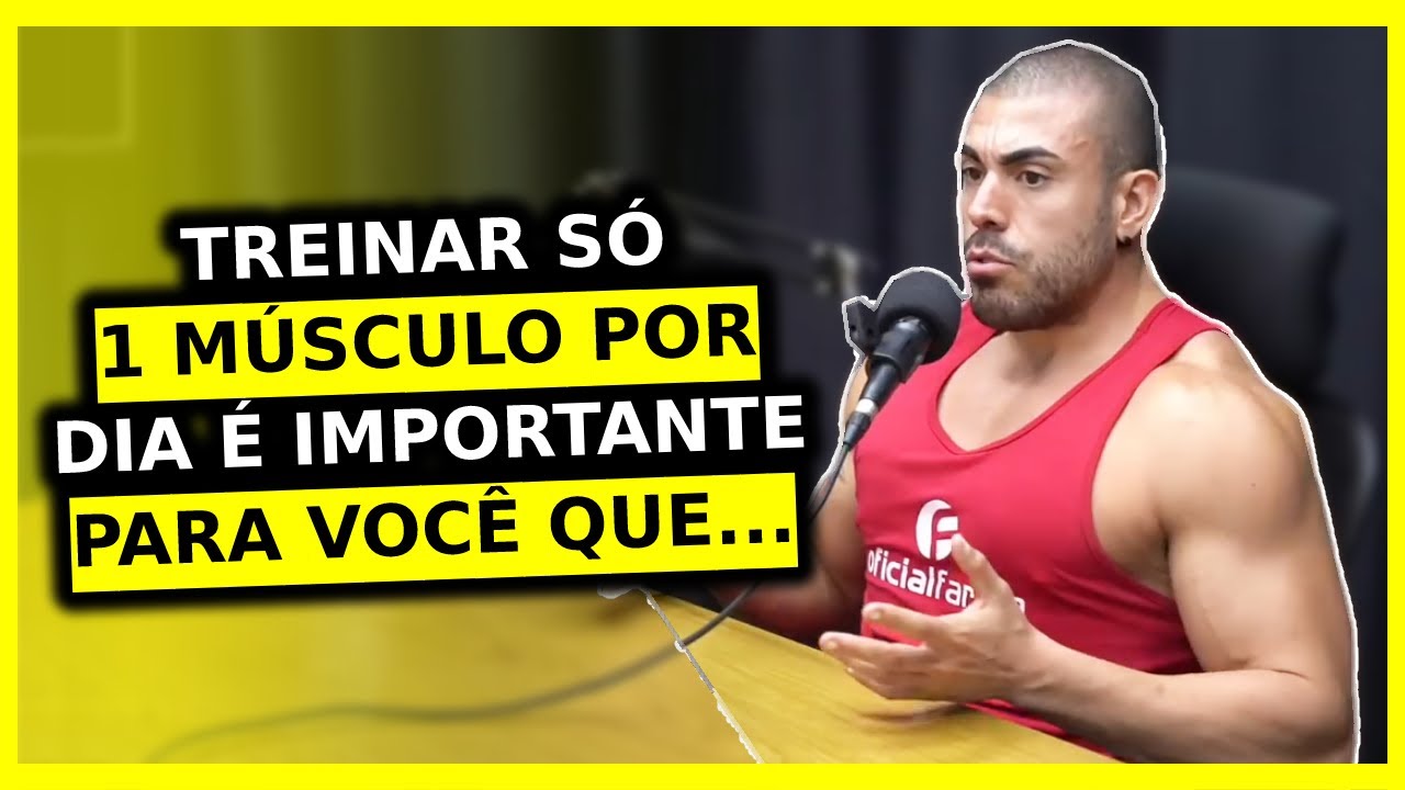 TREINAR SÓ 1 MÚSCULO POR DIA DÁ MAIS RESULTADOS? | Leandro Twin Monster Cast