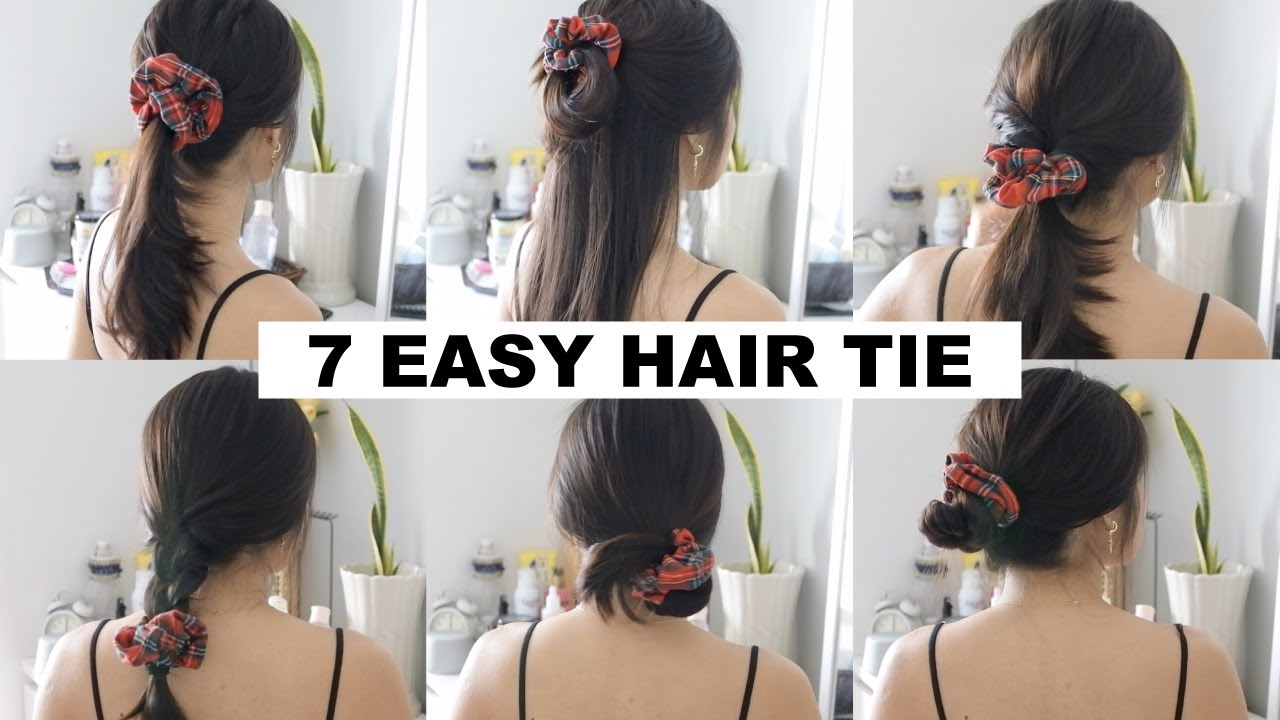 7 วิธี มัดผมง่ายๆ | 7 easy hair tie | The Style by Anne