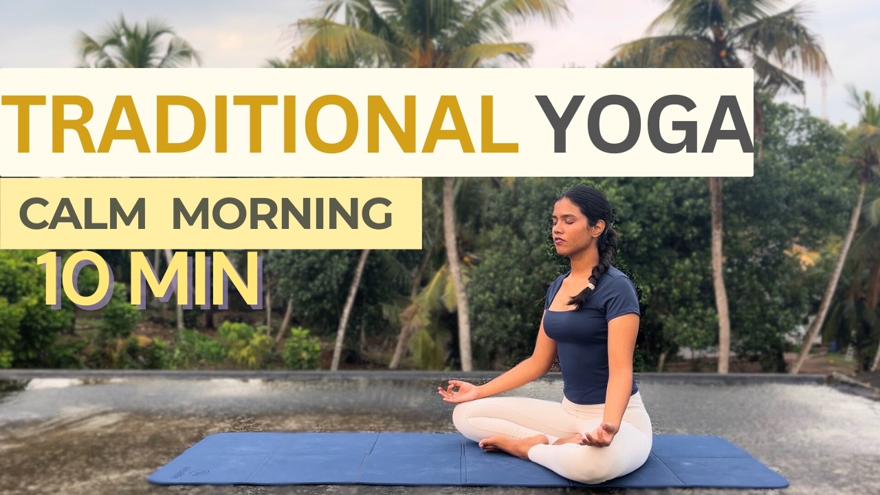10 MIN GENTLE MORNING YOGA | Full Body Stretch & Stress Relief