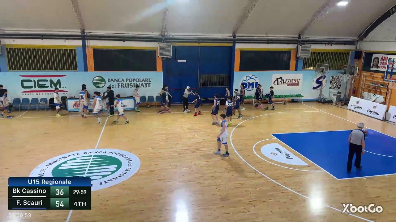 U15 Regionale: Basket Cassino - Fortitudo Scauri