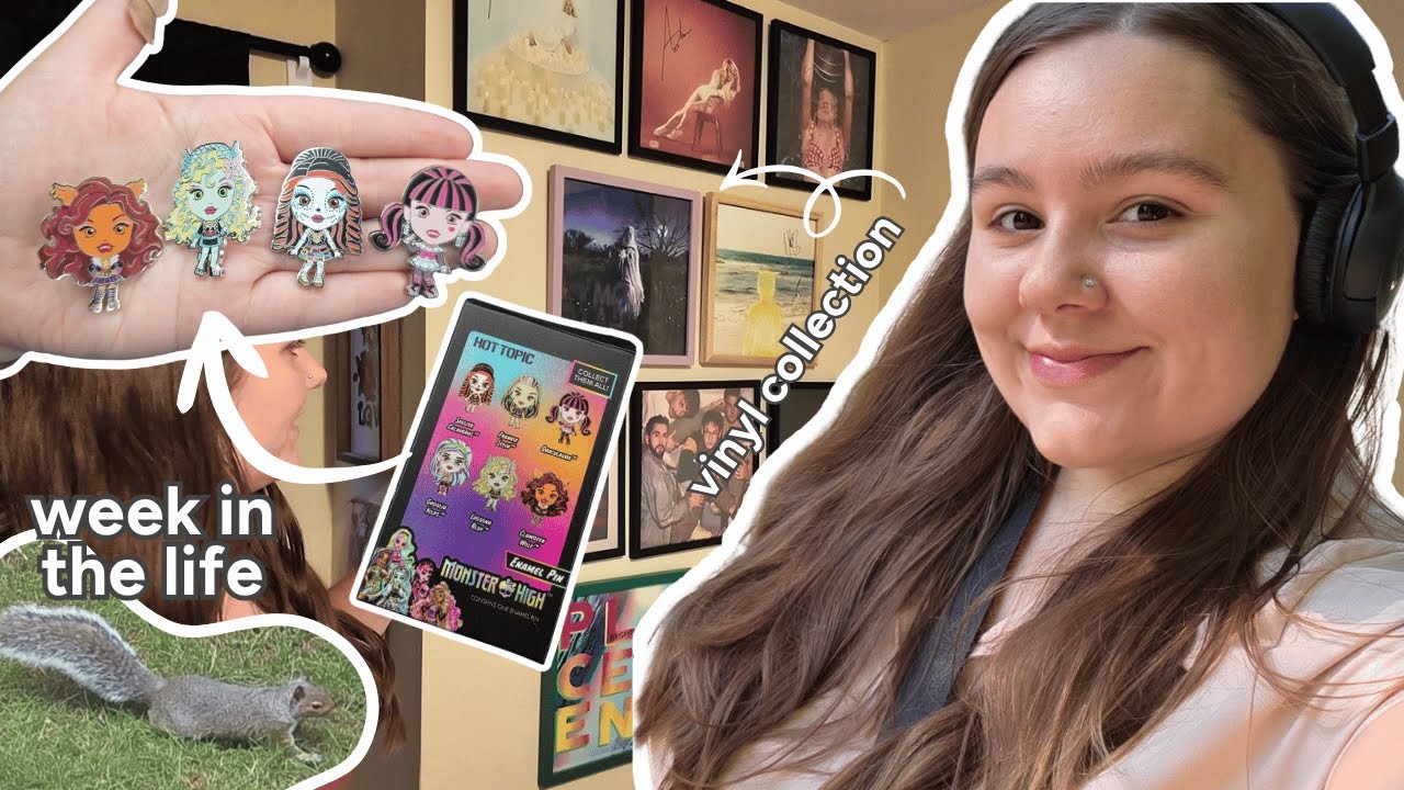 week in my life | making recipes, monster high blind boxes, going on walks & overcoming anxiety