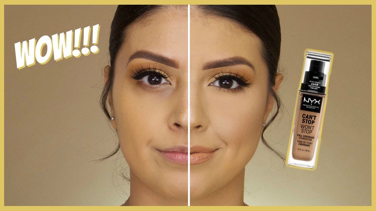 WOW!!! NYX Can't Stop Won't Stop Foundation | Review
