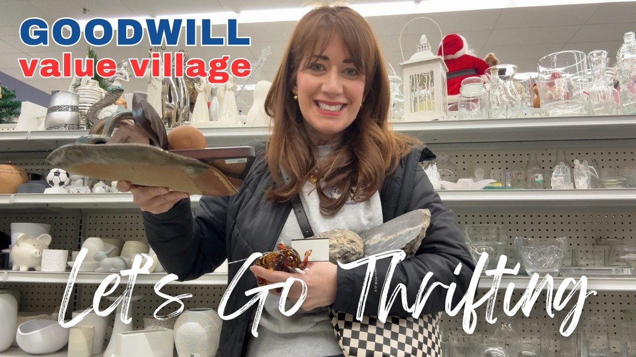 My Arms Were FULL of Vintage! | Goodwill Thrift With Me