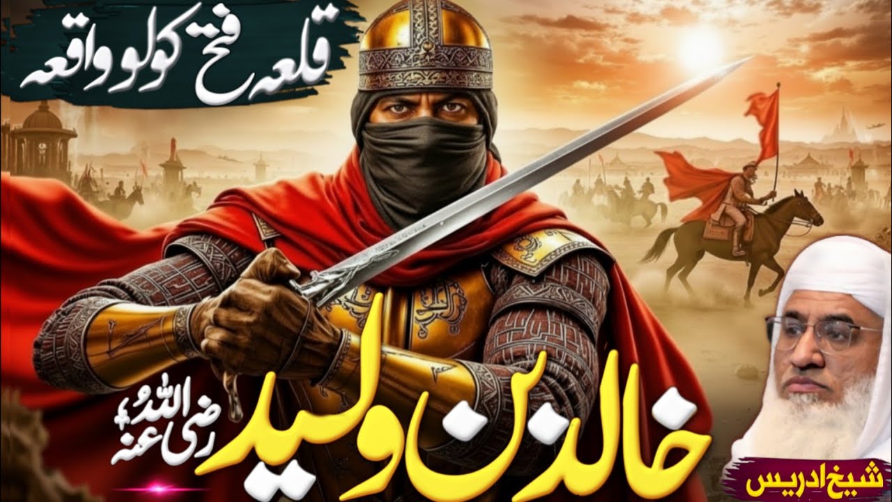 Sword of Allah | Khalid Bin Walid (RA) | Molana Sheikh Idrees Sahib Pashto Bayan