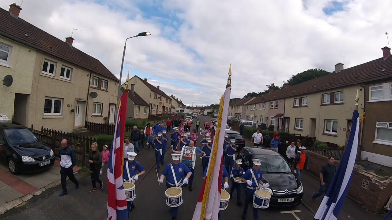 Saltcoats Protestant Boys FB - Central Boyne Demonstration Feeder Parade in Hamilton 2017