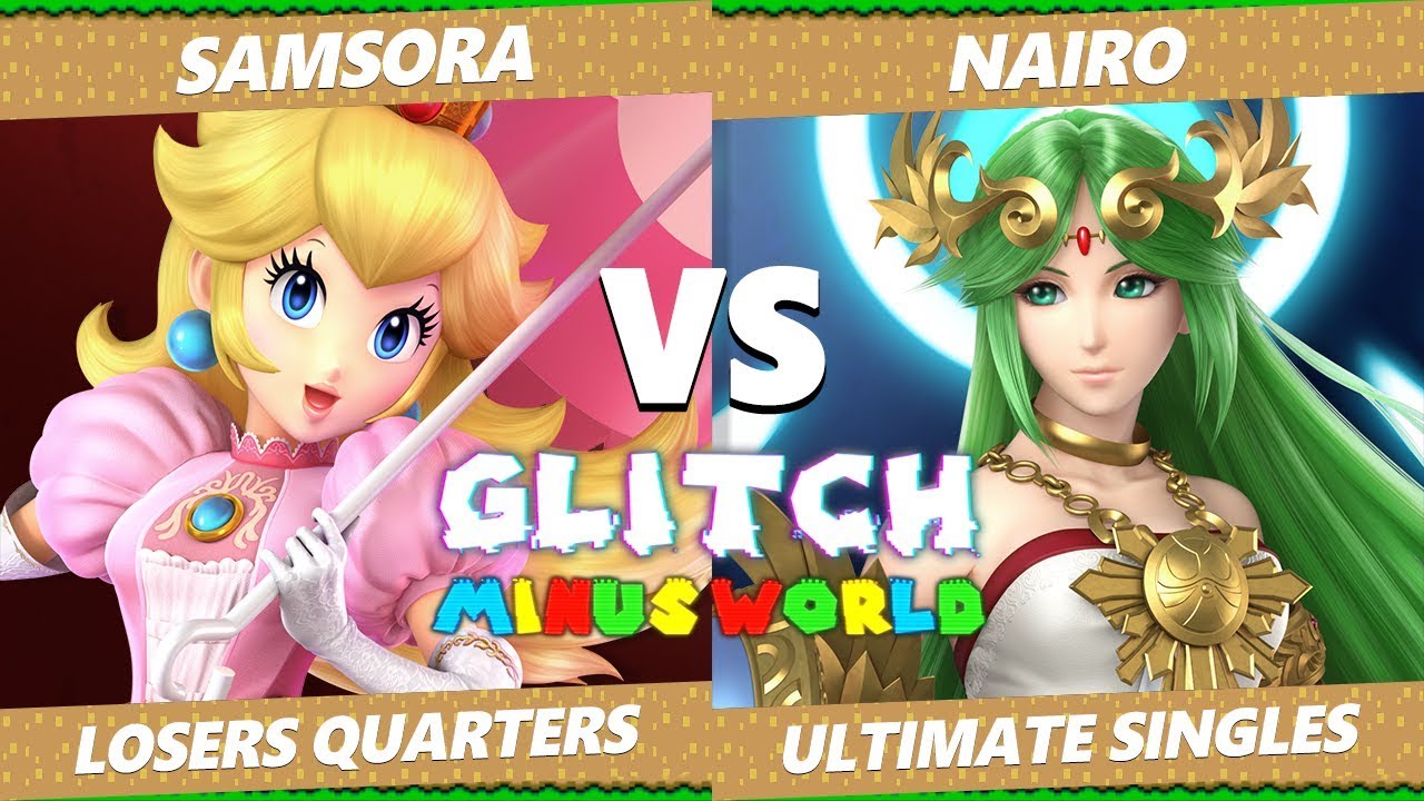 Glitch 7 SSBU - NRG Nairo (Ganon, Palu) VS eUnited Samsora (Peach) Smash Ultimate Losers Quarters