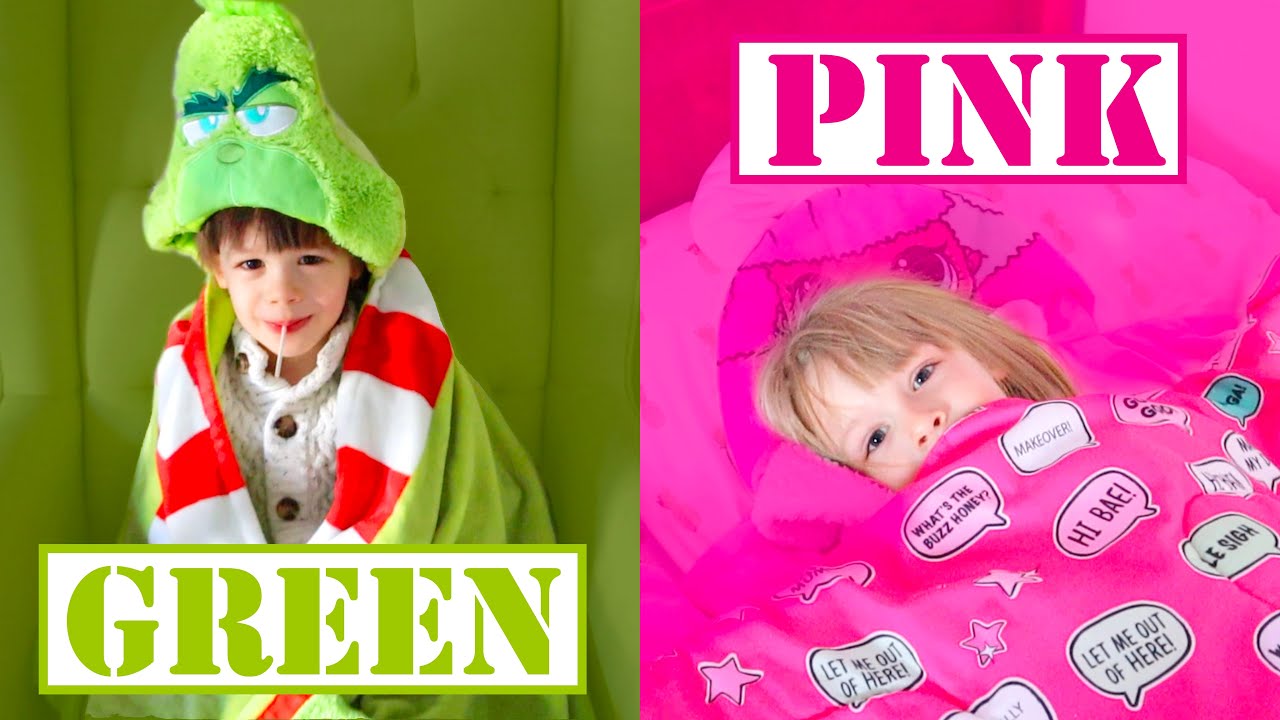 Only ONE Color HIDE and SEEK Challenge!