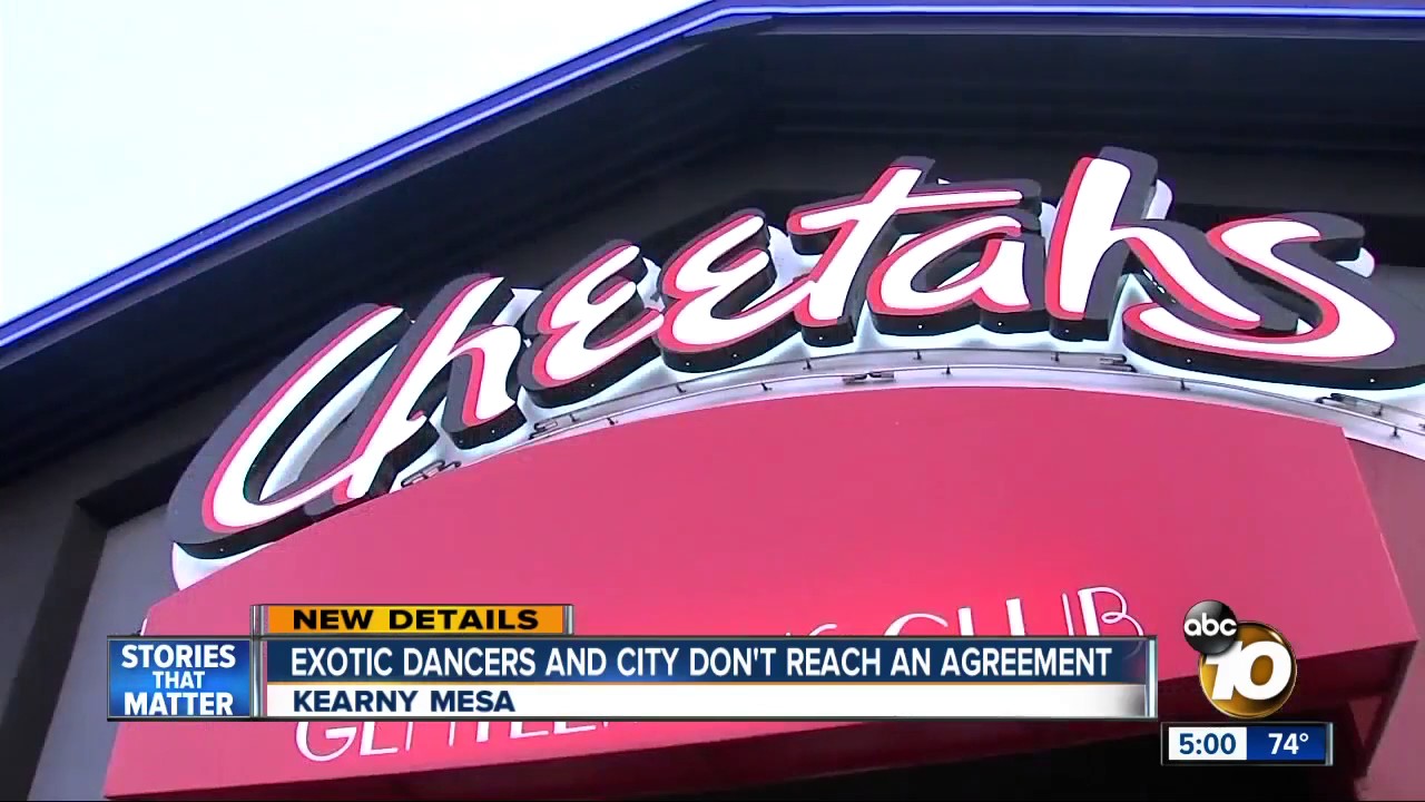Exotic Dancers and City Don't Reach an Agreement
