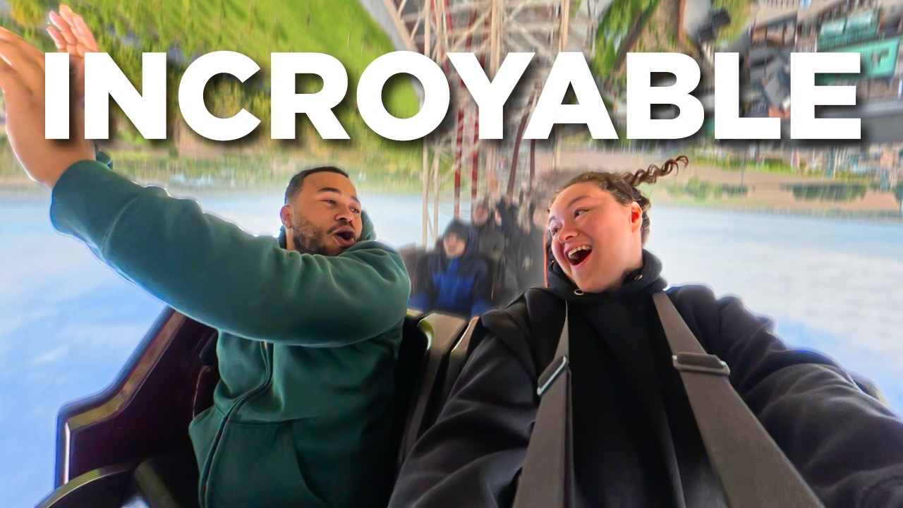 Le MEILLEUR COASTER d'Europe à ENERGYLANDIA ?!