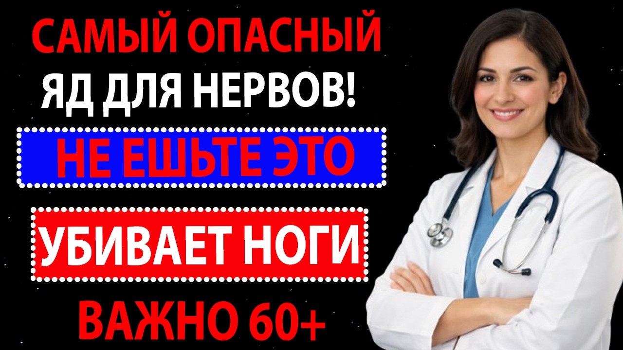 Врачи назвали самый опасный токсин, разрушающий нервы и вызывающий невропатию | Здоровье 60+