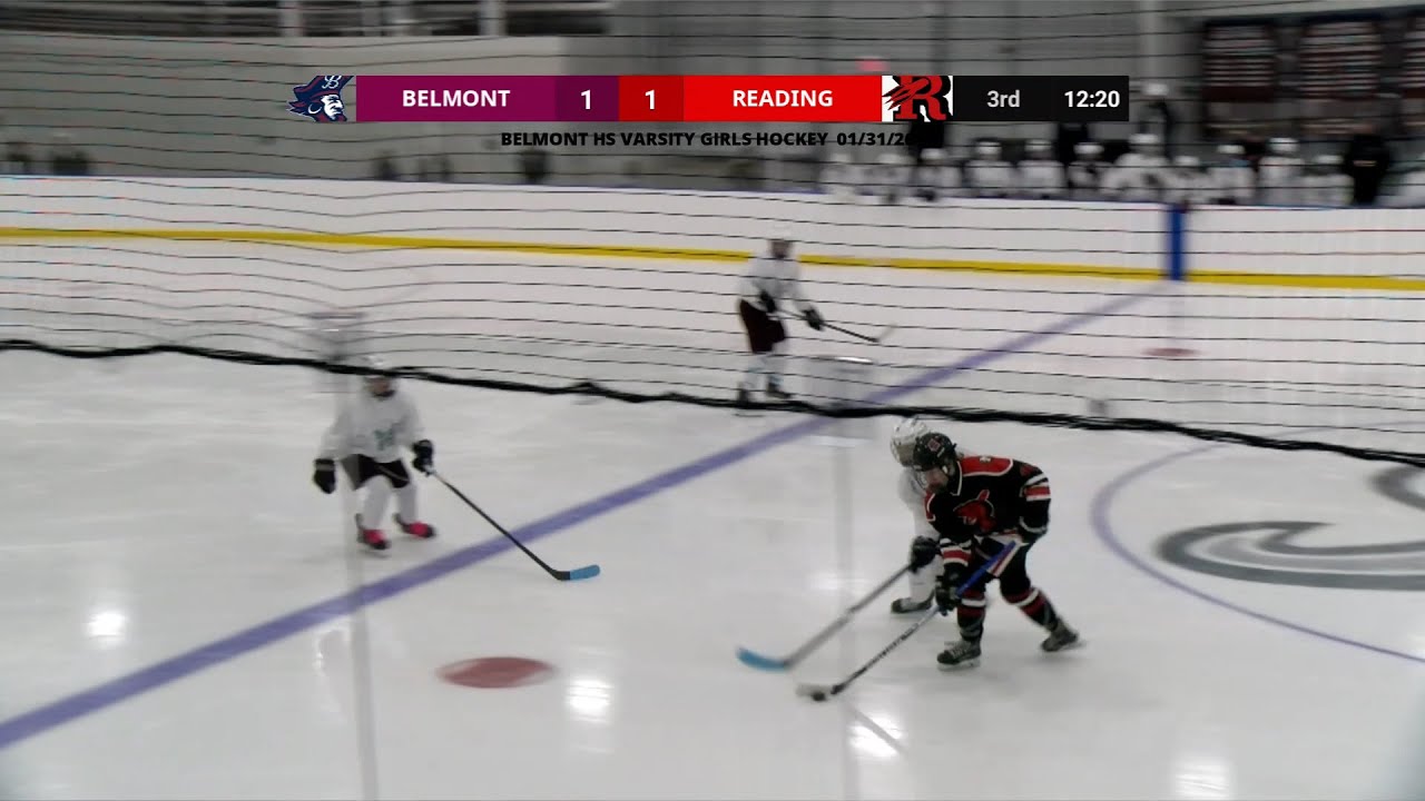 Belmont HS Girls Varsity Ice Hockey: Marauders vs Reading Rockets, 01/31/26