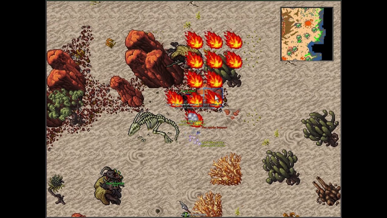 Tibia - Bestiary - Ogre Shaman , Ogre Savage , Ogre Brute - Krailos
