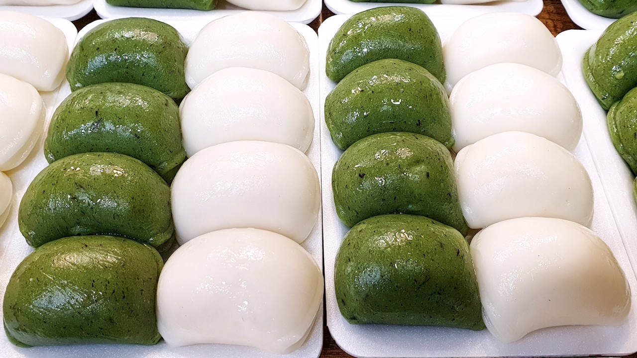 Потрясающая уличная еда в огромных масштабах! Мастер рисовых лепёшек, свинина, безлимитный буфет