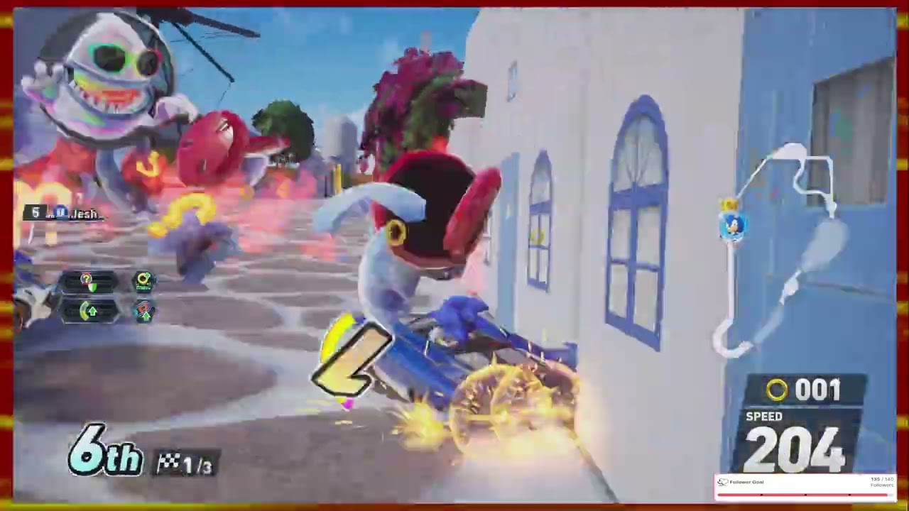 RACING IN A CAR?!! | Sonic Racing Crossworlds