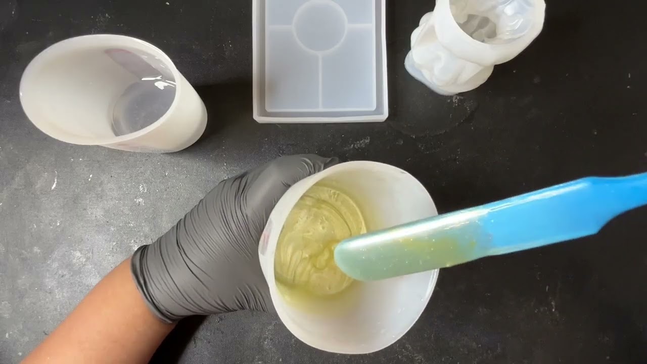 Episode #17 Resin Hands Holding Flower with Tray