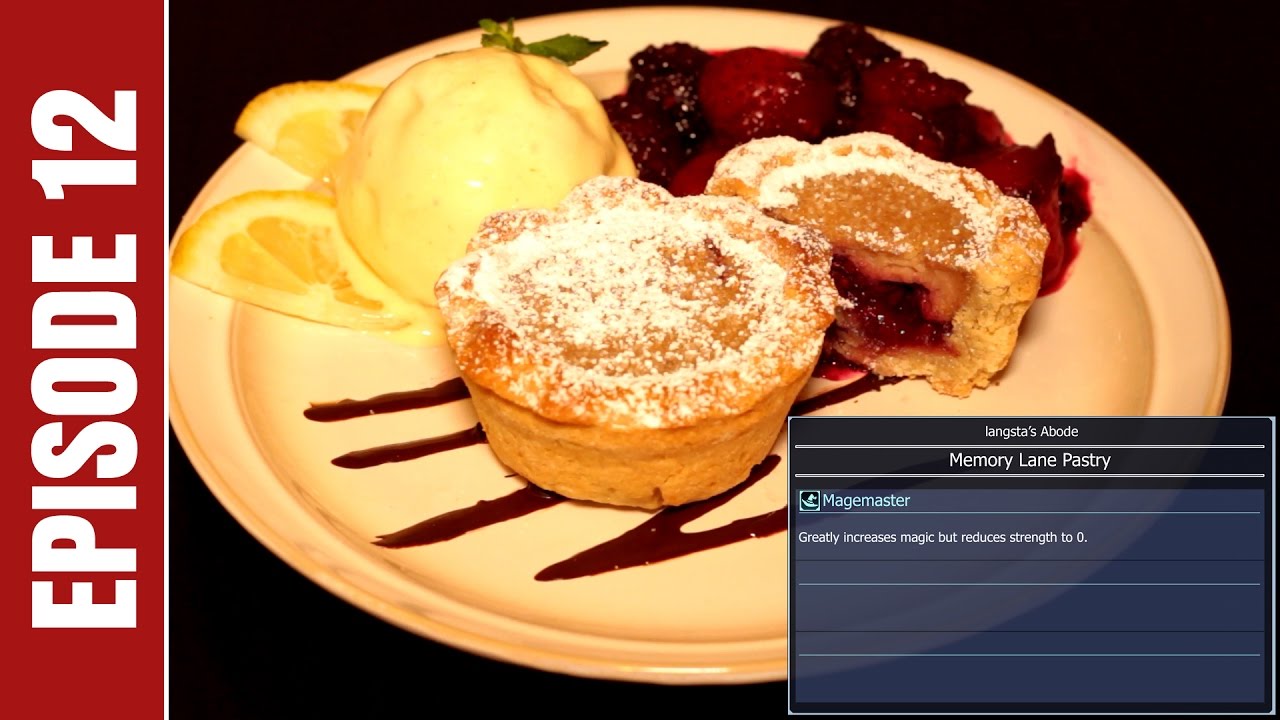 Cooking Final Fantasy XV Memory Lane Pastry