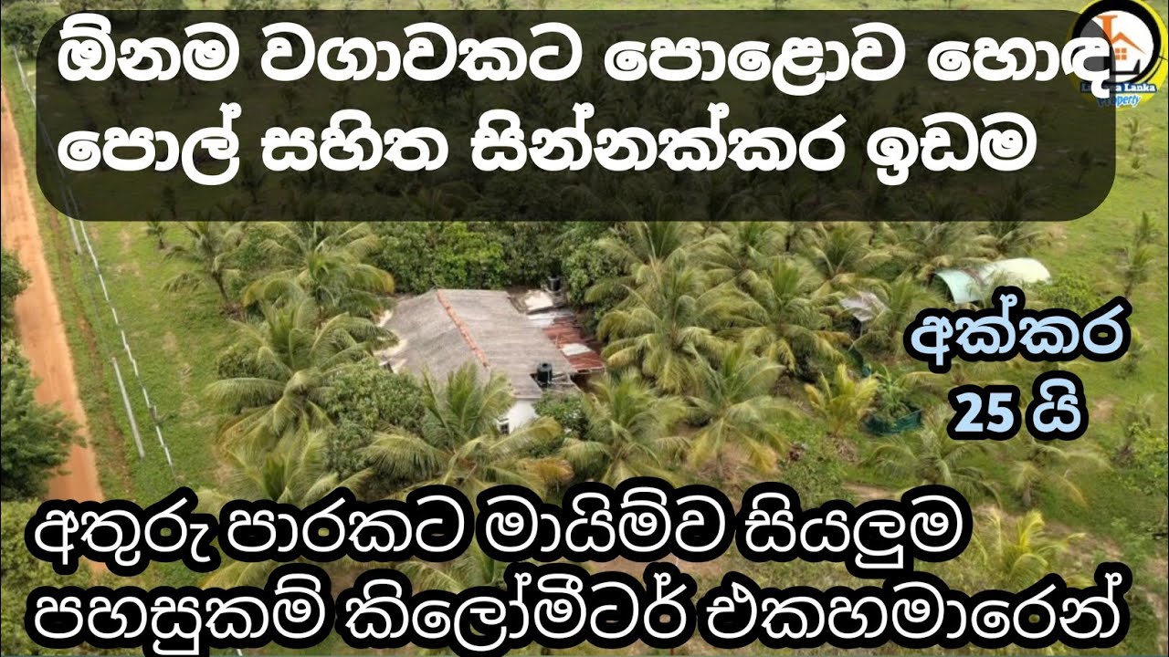 property sale in (madhurankuliya)  ගොවිපලක ට වෙනත් යම්කිසි වගාවකට හොඳ ඉඩමක්
