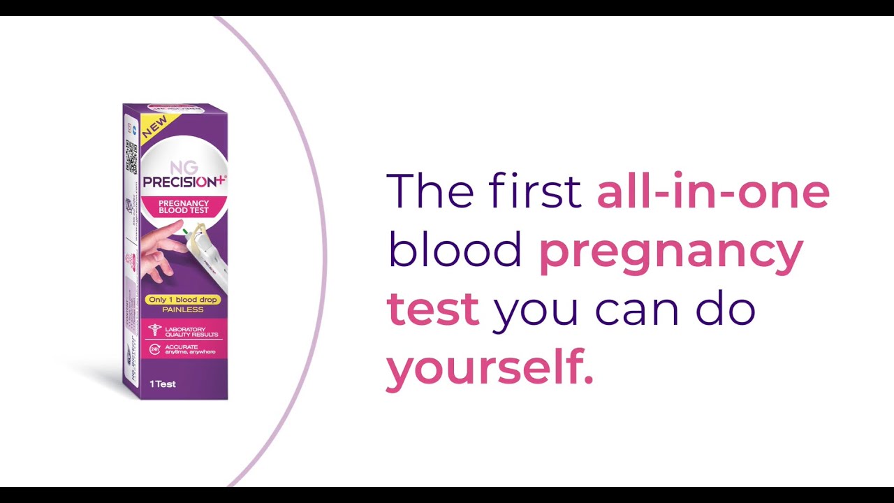 NG Precision+  Pregnancy Blood Test Application