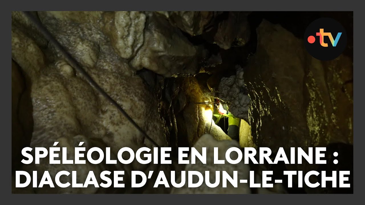 Spéléologie : découvrez la diaclase d'Audun-le-Tiche