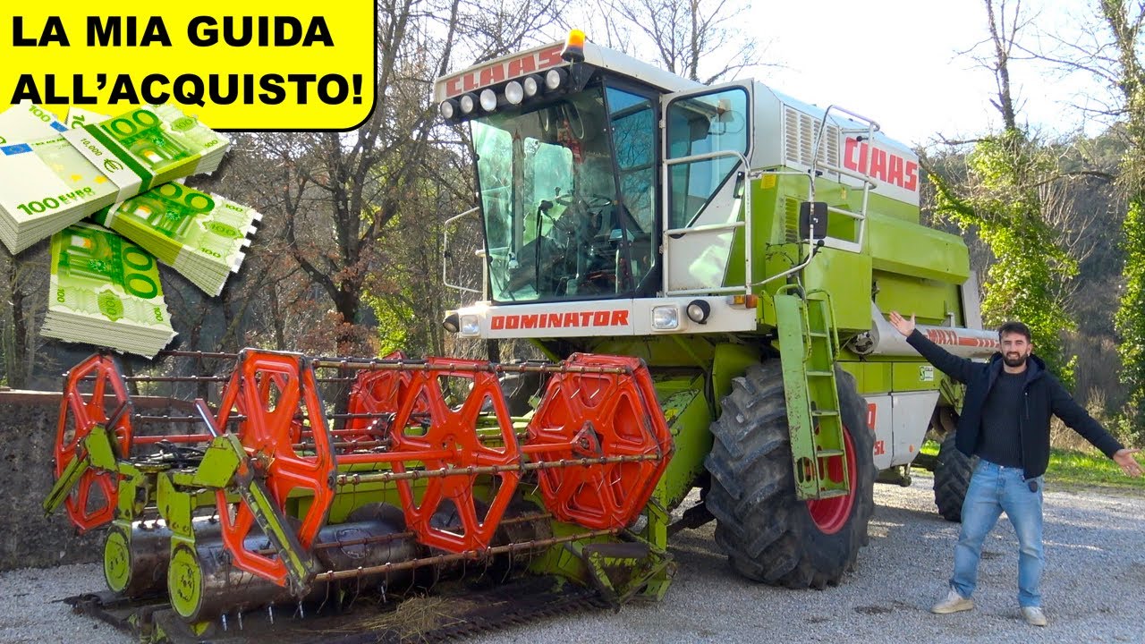La mia GUIDA per comprare una MIETITREBBIA USATA!