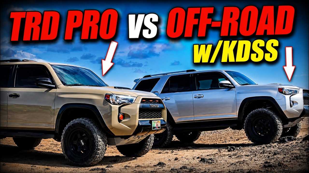 4RUNNER: TRD PRO vs OFF-ROAD w/KDSS