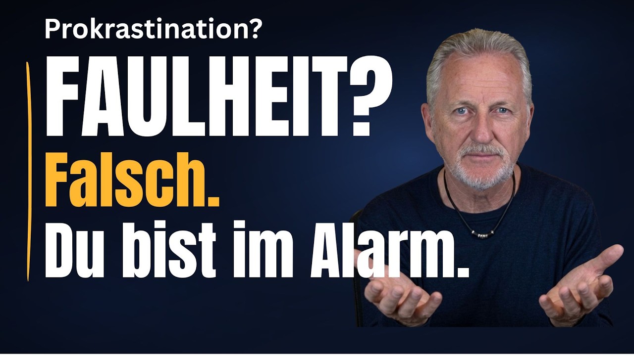 Aufschieben ruiniert dich. Nicht, weil du faul bist. KODEX - die Sprache deines Nervensystems