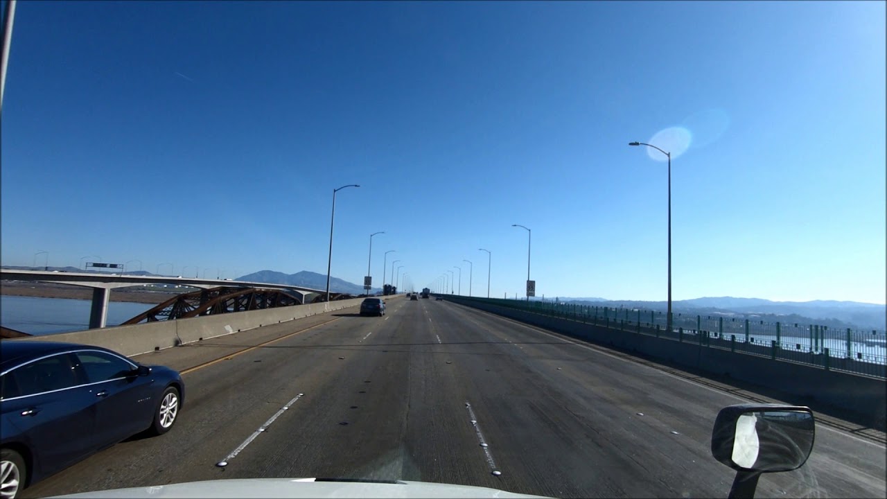 George Miller Jr Memorial Bridge California  i680 drive thru