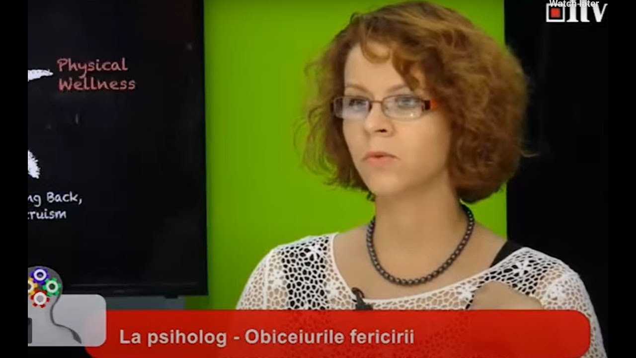 Psiholog Cluj - Adriana Laszlo (Interviu) - Obiceiurile fericirii - Psihoterapeut Adriana Laszlo