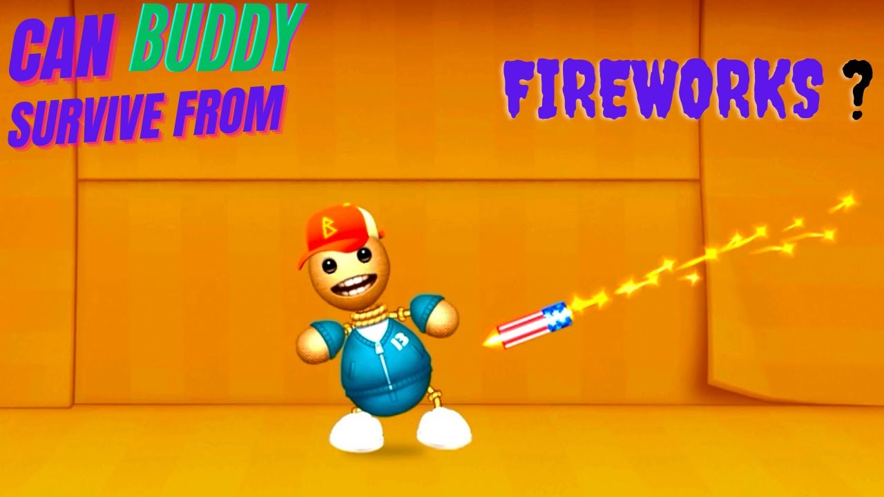 Can BUDDY Survive from FIREWORKS? All US - Holiday Gameplay (iOS,Android)