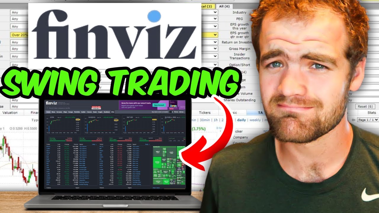 How to Find Stocks to Swing Trade on FINVIZ (2025)