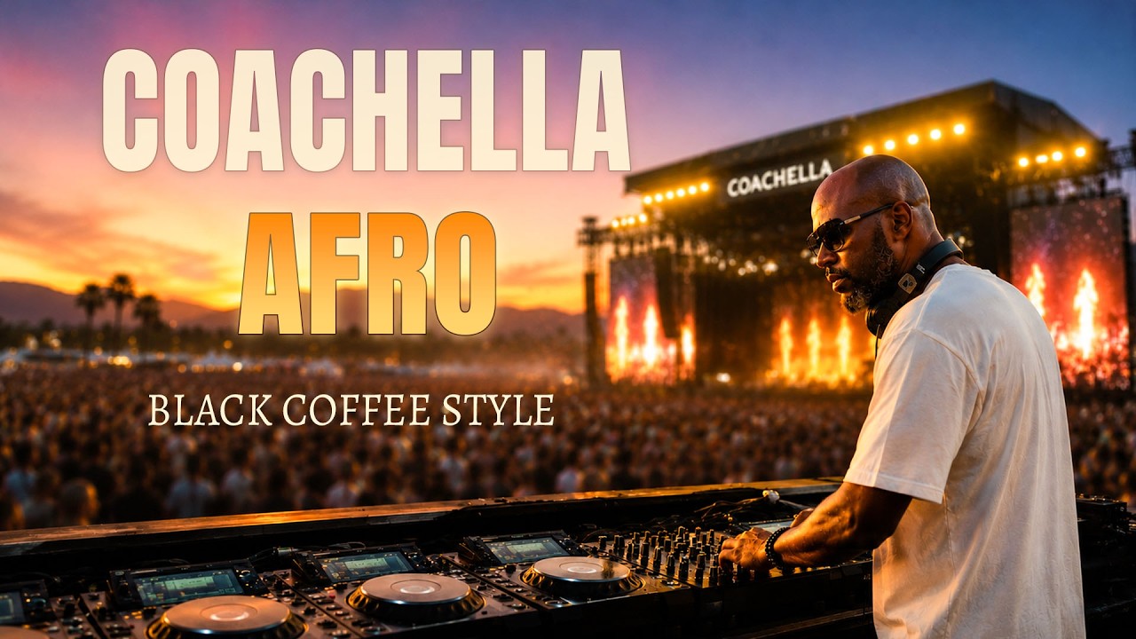 AFRO HOUSE 2026 🔥 Coachella Afro Vibes | Black Coffee Style