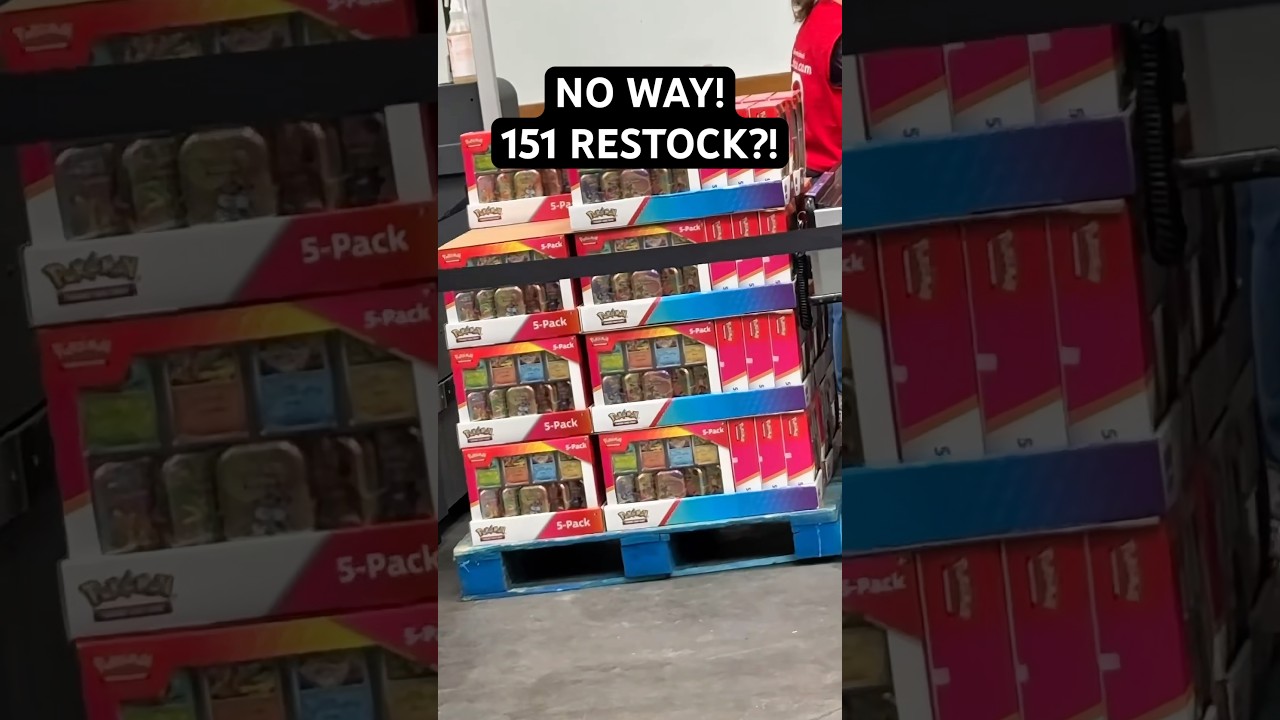 INSANE RESTOCK of Pokemon 151 at COSTCO?! Day 92