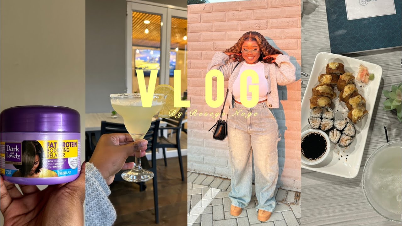 LIFE LATELY: let’s relax my hair| my nail tech did not pitch | lunch date and more #roadto1k
