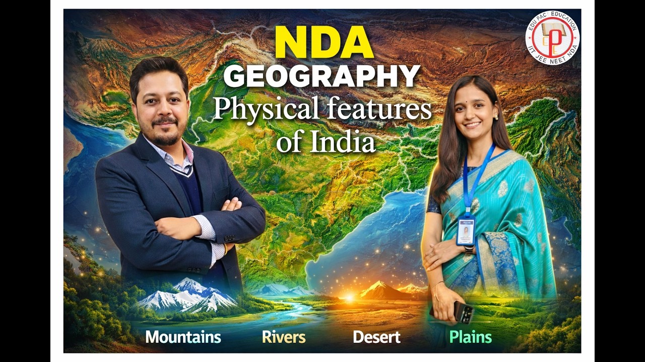 Physical Features of India | The Himalayas & The Great Plains | Geography [Class 9/UPSC/ NDA]